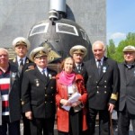 Экипаж подводной лодки «Оренбург» в Колтушах