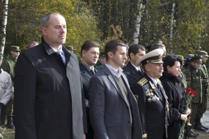 Торжественно-траурная церемония в МО "Разметелевское сельское поселение"