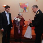 Поздравление ветеранов в Колтушах
