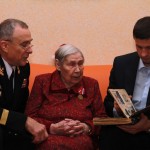 Поздравление ветеранов в Колтушах