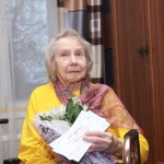 Поздравление ветеранов в Колтушах