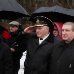 Торжественное открытие памятника легендарному подводнику в Колтушах