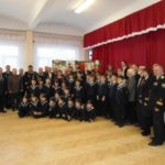 «Урок мужества» в 301-й средней школе Фрунзенского района Санкт-Петербурга