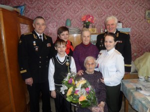 Юбилей ветерана Великой Отечественной